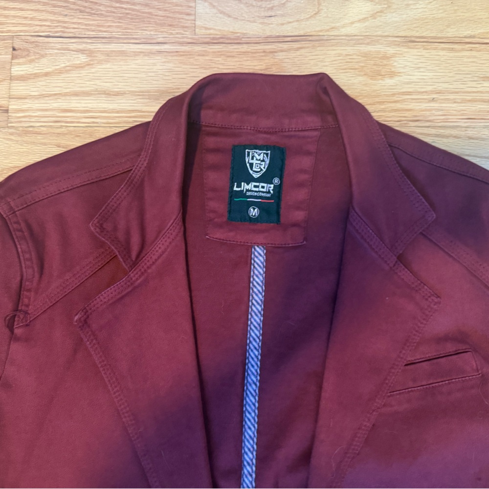 J. Mclaughlin Deep Red Blazer - image 2